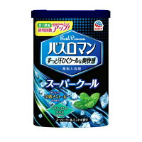 アース製薬 バスロマン スーパークールタイプ 600g 薬用入浴剤 医薬部外品