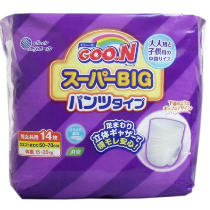 楽天市場】【送料込・まとめ買い 14枚入×3個セット】大王製紙 グーン 
