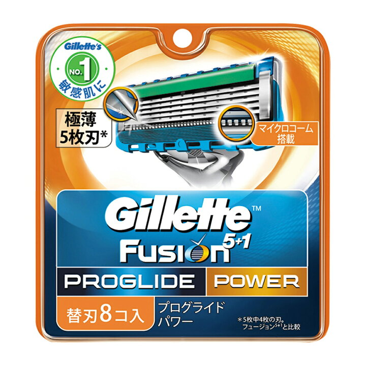 市場 Pg プロシールドパワー ジレット 本体 電動 刃付き 替刃