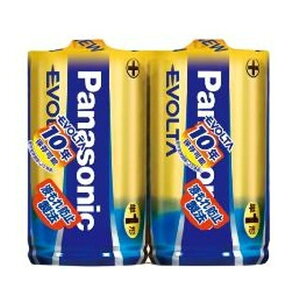 パナソニック パナソニック アルカリ乾電池 EVOLTA ( エボルタ ) 単1形 2本 LR20EJ/2SE ( 4984824811287 )