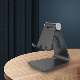 折り畳み スマホスタンド : コンパクト 卓上 角度調整 スマートフォン 置き 台 机 デスク アンドロイド 持ち運び iPhone 15 plus pro promax 14 13 mini 12 11 プロ マックス se Huawei Xperia android に対応