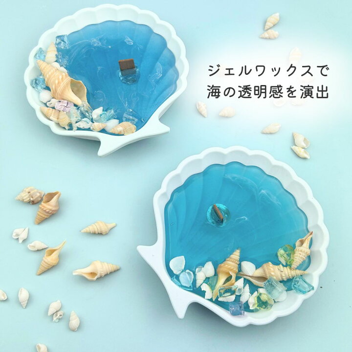 楽天市場】シリコンモールド 貝殻 シェル 小物入れ アクセサリー入れ 