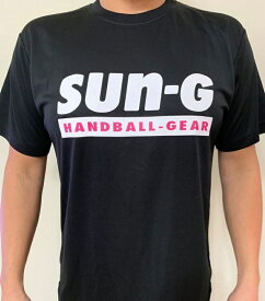 sun-G ハンドボールギア　T-シャツ　NEWブランド　日本発　スポーツウェアーを専門ブランド オリジナルT-シャツ　フロント sun-G