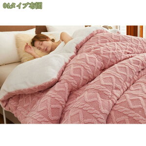 掛け布団 軽くてあったか 保温 断熱性 中綿素材 暖かさを逃さない掛布団 マイクロファイバー繊維 フランネル生地 シングル 毛布 厚手 2枚合わせ シープボア調毛布布団 毛布 2枚合わせ 毛布