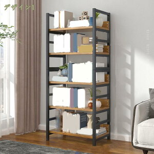 777円OFFクーポン オープンシェルフ ラック 棚 高さ調節 収納棚 本棚 ブックシェルフ 収納ラック ディスプレイラック キャビネット リビング収納 キッチン収納 シンプル ヴィンテージ オシャ