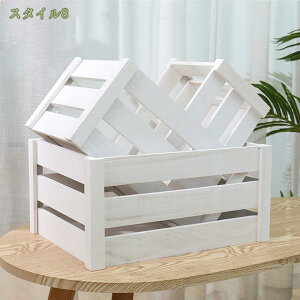 収納ボックス 木箱収納 木製 押入れ収納ボックス アンティーク風 ウッドボックス ワイン木箱 アンティークな風合 取り出し易い 木箱 引き出し 収納にちょうどいいサイズ 木の箱 アンティー