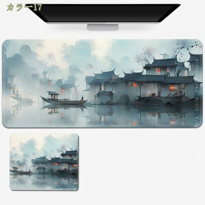 デスクマット 防水 滑り止め 薄型 リバーシブル 風景柄 大型 マウスパッド テーブルマット パソコン ラップトップマット オフィス 自宅用 机マット デスクカバー かわいい オシャレ ゲーミ