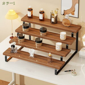 階段式 ラック デスク上置棚 卓上ラック 机上 収納棚 デスクオーガナイザー 収納ラック 物置ラック スリム 小物 雑貨 デスクトップ 整理棚 おしゃれ mysco