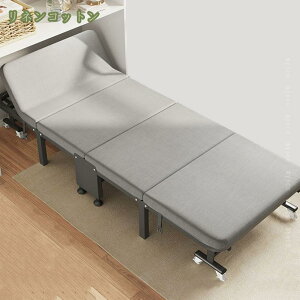 キャスター付き 折りたたみベッド 一人掛け 一人暮らし 耐久 シングル 省スペース 軽量 コンパクト収納 仮眠 来客 オフィス 簡易ベッド 耐荷重 低反発 組立不要 幅60/70/80cm mysco
