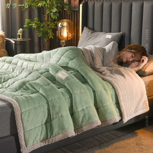 ブランケット 厚手 可愛い フランネル 掛け毛布 あったか毛布 マルチカバー 暖かい 肩掛け 膝掛け モコモコ毛布 マイクロファイバー ソファ ふわふわ 北欧風 ふわもこ毛布 2枚合わせ mysco