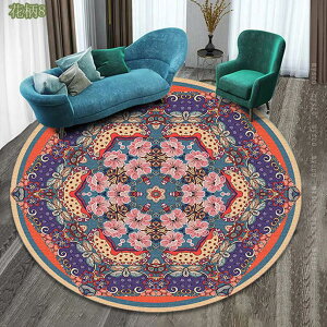 カーペット 北欧 ペルシャ絨毯風 ラグ マット 大きいサイズ 洗える 花柄 グリーン 緑 滑り止め 防ダニ 抗菌 防臭 床暖房対応 おしゃれ 品質 耐磨耗性 防音 ホットカーペット オールシーズン