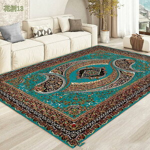 玄関マット ペルシャ絨毯風 ラグ カーペット ペルシャ柄 ラグ 柄 モロッコ 北欧風 ボヘミア 絨毯 ペルシャ絨毯 ビンテージ風 1.5畳 2畳 3畳 ペルシャ絨毯風ラグ ヨーロッパ テレワーク 在宅 デ