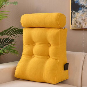 背もたれ 三角クッション 足枕 腰枕 クッション 大きい ベッド 座椅子 おしゃれ クッションソファ 寝れる 枕 北欧 洗える 腰 クッション 背もたれ 三角クッション ベッドクッション フロア