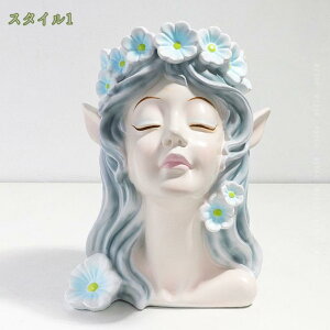 お花のオブジェ オブジェ 置物 セラミック オーナメント かわいい おしゃれ プレゼント ギフト 癒し インテリア 雑貨 癒しグッズ クリスタル きらきら サンキャッチャー 窓辺 玄関 リビング