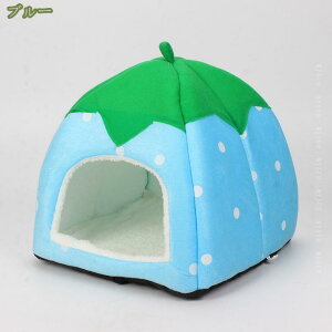 犬 猫 ドーム型ベッド ペットベッド 犬猫用 ペットハウス ねこハウス 犬小屋 猫 テント ペットクッション 夏用 室内用 2WAY 暖かい 洗える 折りたたみ ふんわり 肌触り 保温布団 ペット用品 大