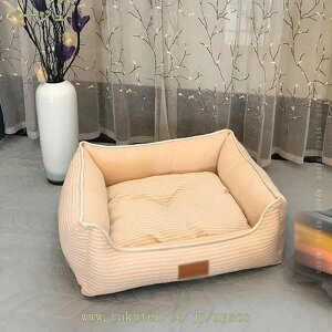 中型犬用ペットベッド 冬用 スクエア型 洗える 汚れ防止 おしゃれ 小型犬用 クッション 肌に優しい クッション性が 高反発 高齢犬 子犬 猫 多頭飼い 寝心地バツグン 滑り止め 洗える ペット