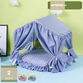 ペットテント 犬小屋 猫小屋 インテリア ペットベッド ペットハウス 夏用 屋根付き 折りたたみ 柔らか 通気性いい 取り外し可能 洗える 中型犬 大型犬 洗濯可能 滑り止め かわいい ペット用品 子猫用品 猫 犬 うさぎ 小動物用 mysco