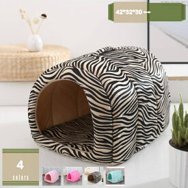 300円OFFクーポン ペットベッド ドーム型 2way 犬 ベッド ドーム 冬 折りたたみ可 ペットハウス 犬猫用 室内用 洗える ふわふわ 犬小屋 屋根付き 猫ハウス 犬 ハウス ペットベッド 大型犬/中型犬/小型犬 ホットカーペット対応 mysco