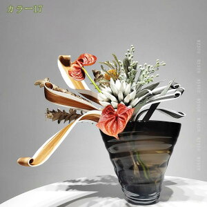 和風 造花 フェイクフラワー 卓上装飾 枯れない アレンジメント ホテル用 ラウンドテーブル装飾 花瓶付き 茶室・玄関・客間・レストランに最適 インテリア置物 フラワーアレンジメント 飾