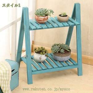 777円OFFクーポン フラワースタンド 2段 天然木製 プランタースタンド ラック オープンラック シェルフ 折りたたみ 屋外 花台 ガーデンラック フラワーラック 園芸ラック ホーム ガーデン 寝