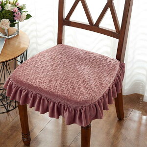 シートクッション 座布団 欧式 綿 フリル やさしい座り心地 おしゃれ 柄 座布団 オールシーズン フロアクッション チェアパッド セブンチェアとの相性もバッチリ ふわふわ 低反発クッショ