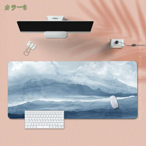 抽象的 大理石 デスクパッド 超大判デスクマット 学習机 厚さ 2mm デスクマット 下敷き付き 両面 デスクパッド テーブルマット 事務机pu マウスパッド 大型 デスクマット ゲーミング デスク