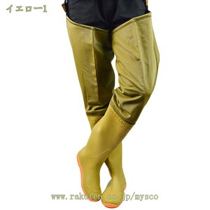 ウェーダー 強力防水 釣り長靴 レイン ブーツ メンズ 防水長靴 水作業 洗車 水中長靴 防水ズボン 四季 ウェーダー ヒップウェーダー 泥だらけ 湿地帯 通気性 耐摩耗性 アウトドア 釣り 農業