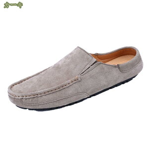 メンズ バブーシュ スリッポン かかとなし スリッパ 蒸れない 夏 オフィス 通気 滑り止め カジュアル おしゃれ お兄 柔らかい 室内履き 社内履き 履きやすい 軽量 屈曲性 ローファー オフィ