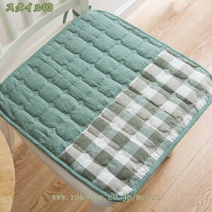 TANPUGV 座布団 ダイニングチェア 北欧風 クッション 椅子用 おしゃれ モダン 大きい ダイニングシート 座椅子 シートクッション 紐付き お尻が痛くない オフィス 滑り止め 無地 デザイン性に