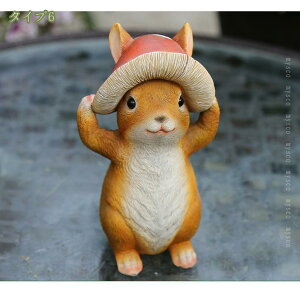 1000円OFFクーポン ガーデニング雑貨 うさぎ 置物 樹脂材質 可愛い ウサギ 置物 オブジェ 可愛い雑貨 愛らしい マスコット おきもの うさぎグッズ ウサギ置き物 かわいい おしゃれ 北欧雑貨 庭