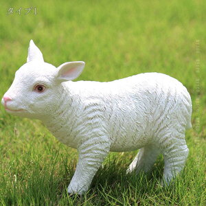 LxRx9 オーナメント 可愛いおきもの ヒツジ シップ 羊の置物 北欧 雑貨 癒し 本物そっくり ミニチュア 盆栽 芝生 装飾 庭に置く 雰囲気アップ 屋外装飾 可愛い雑貨 部屋装飾品 卓上 階段 出窓