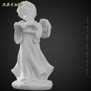 置物ガーデニング 雑貨 天使 置物 アンティーク調 ガーデンオーナメント 庭 屋外 玄関 出窓 階段かわいい 縁起物 工芸品 彫像 おしゃれ 天使の置物 祈り 人形 インテリア雑貨 室内飾り 癒し