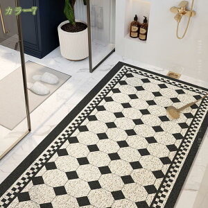 玄関マット 屋外 幾何学柄 ドアマット おしゃれ 洗える 玄関 ドア前 エントランスマット 泥落とし 汚れ落とし 汚れ防止 かわいい マット ウェルカムマット 北欧 薄型 滑り止め加工 切れる 屋