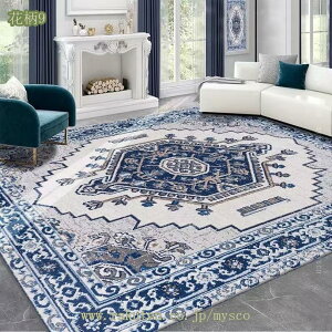 ペルシャ 絨毯風 洗えるラグ カーペット 2畳 ラグカーペット レトロ ペルシャ風 ビンテージ 絨毯 3畳 防音 ラグマット 大判 オシャレ 耐摩耗性 掃除容易い 四季通用 丸洗いOK 抗菌防臭 防ダニ