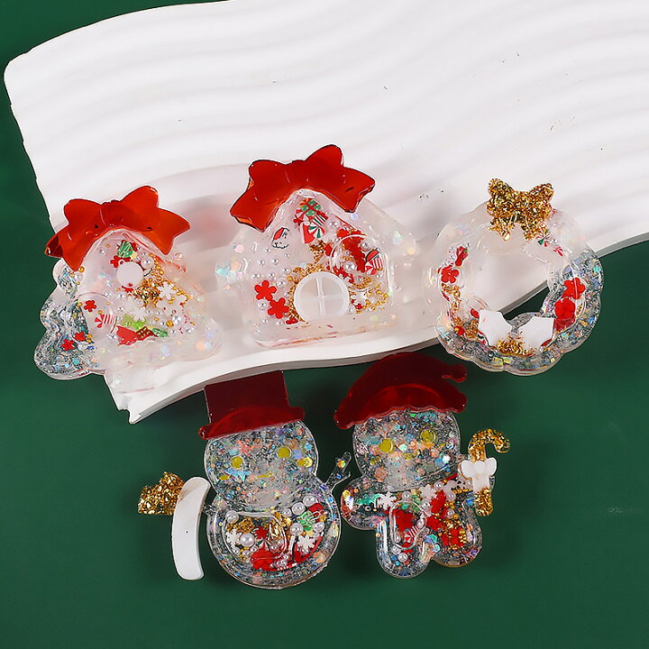楽天市場】【シリコンモールド】クリスマス シェイカー シャカシャカ  