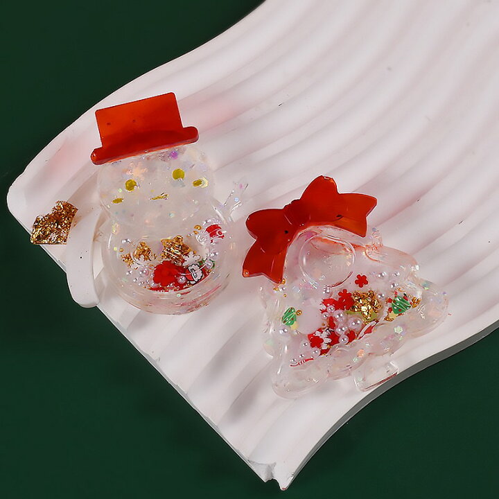 楽天市場】【シリコンモールド】クリスマス シェイカー シャカシャカ  