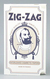 ZIG-ZAG ジグザグ クラシックホワイト32 手巻きタバコ用 巻紙　 69mm 32枚入 手巻きタバコ zigzag 手巻きたばこ