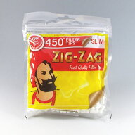 【ZIG-ZAG】ジグザグ 手巻きタバコ用 スリム フィルター 450個入 手巻きたばこ 手巻きタバコ zigzag