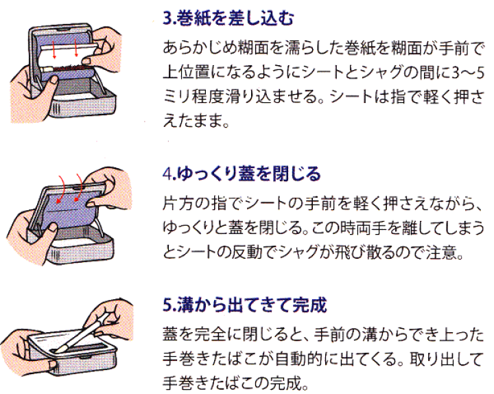 楽天市場】ZIG-ZAG ジグザグ 手巻きタバコ用 巻器 ローリング