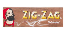 ZIG-ZAG ジグザグ 手巻きタバコ ペーパー ブラウン アンブリーチ 手巻きタバコ用 巻紙 シングルサイズ 69mm 50枚入 手巻きたばこ 78847 zigzag