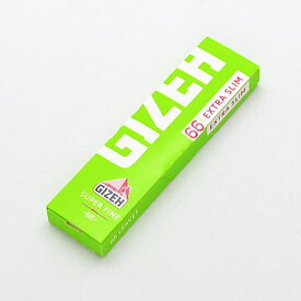 GIZEH ギゼ エクストラスリム 手巻きタバコ ペーパー SP66 手巻きタバコ用 66枚 27.8mm×68mm 手巻きたばこ 7-21002-62