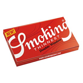 Smoking スモーキング 手巻きタバコ 巻紙120枚入 シネスト Smoking・thinnest 70mm ペーパー ダブル W 手巻きたばこ