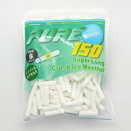 新デザイン PURE ピュア 手巻きタバコ スリム アイスクラッシュ メンソール 手巻きタバコ用 フィルター 1…