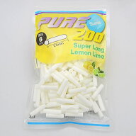 PURE ピュア・スリム・スーパーロング・レモンライム・フィルター 手巻きタバコ用 200個入 手巻きタバコ …