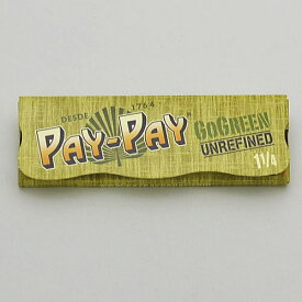 PAY-PAY alfalfa (パイパイ アルファルファ)で作られた世界初のローリングペーパー シングル ペーパー 手巻きタバコ用 巻紙 手巻きタバコ 78mm 50枚入 pay pay