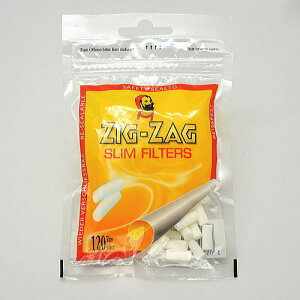 手巻きたばこ 120個入 数量限定 ZIG-ZAG ジグザグ 手巻きタバコ用 スリムフィルター zigzag 手巻きタバコ