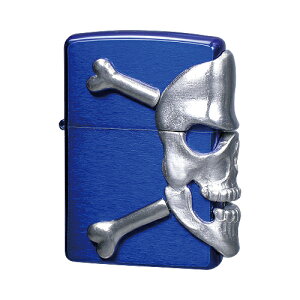 3�ʁ@BIG SKULL�EM Blue�@�h�N�����@zippo