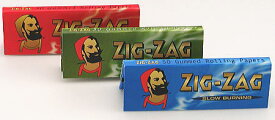 ZIG-ZAG ジグザグ ペーパー 手巻きタバコ用 巻紙 シングルサイズ 手巻きタバコ 69mm 50枚入 手巻きたばこ zigzag