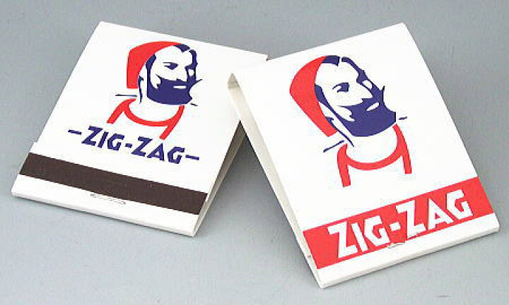 楽天市場 手巻き煙草柄 Zig Zag ジグザグ柄 ブックマッチ 本入 2組 Zigzag 814 マイセン 楽天市場店