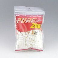 PURE ピュア レギュラー フィルター 手巻きタバコ用 200個入 直径7.8mm 長さ18mm 手巻きタバコ 手巻きた…